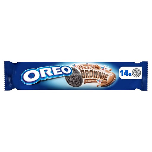 Oreo Brownie Batter Sandwich Biscuits 154g Botiga