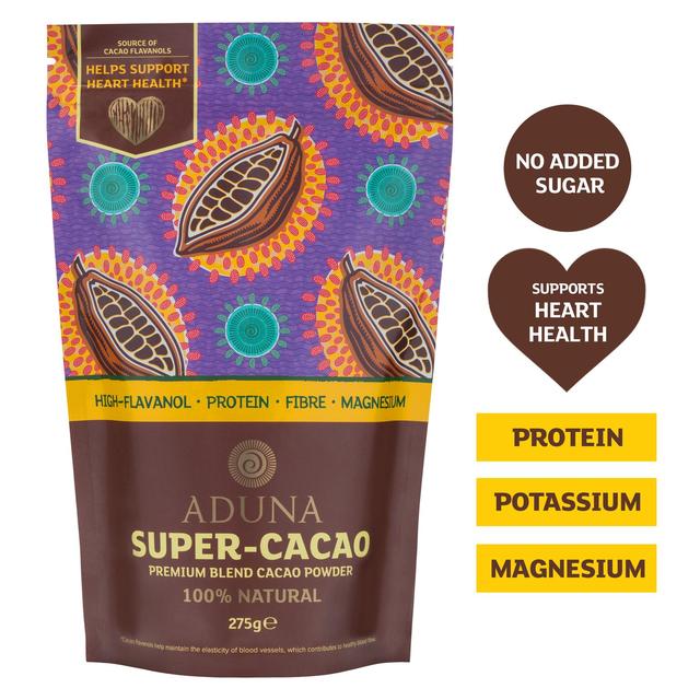 Aduna Super-Cacao Premium Blend Cacao Powder 275g Botiga