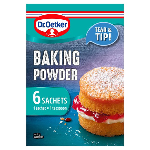 Dr. Oetker Gluten Free Baking Powder Sachets 6 x 5g Botiga