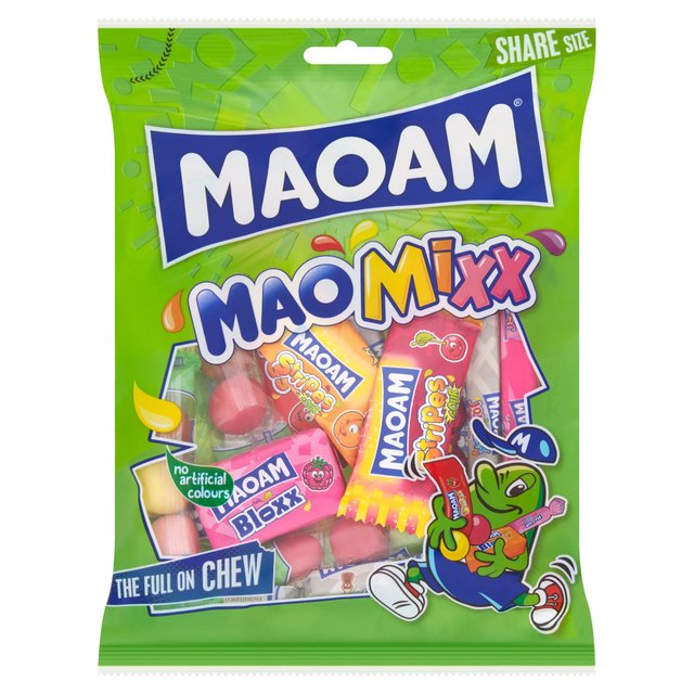 Maoam Mao Mix Chewy Wrapped Sweets Sharing Bag 140g 140g Botiga