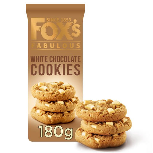 Fox's Biscuits White Chocolate Chunkie Cookie 180g Botiga