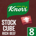 Knorr 8 Rich Beef Stock Cubes 8 x 10g Botiga