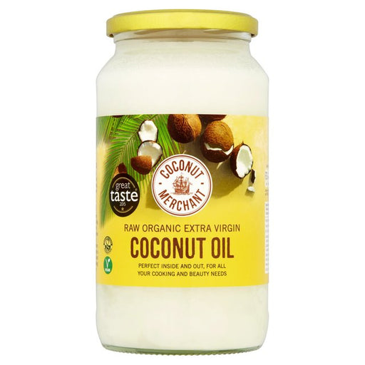 Coconut Merchant Raw Organic Extra Virgin Coconut Oil 1L Botiga