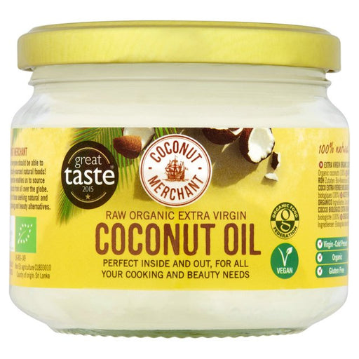 Coconut Merchant Raw Organic Extra Virgin Coconut Oil 300ml Botiga