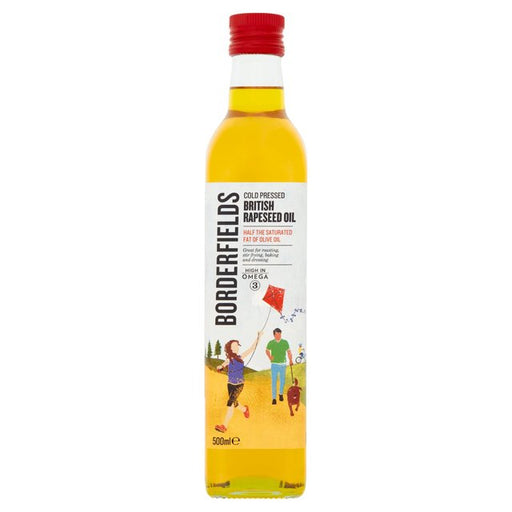 Borderfields Cold Pressed Rapeseed Oil 500ml Botiga