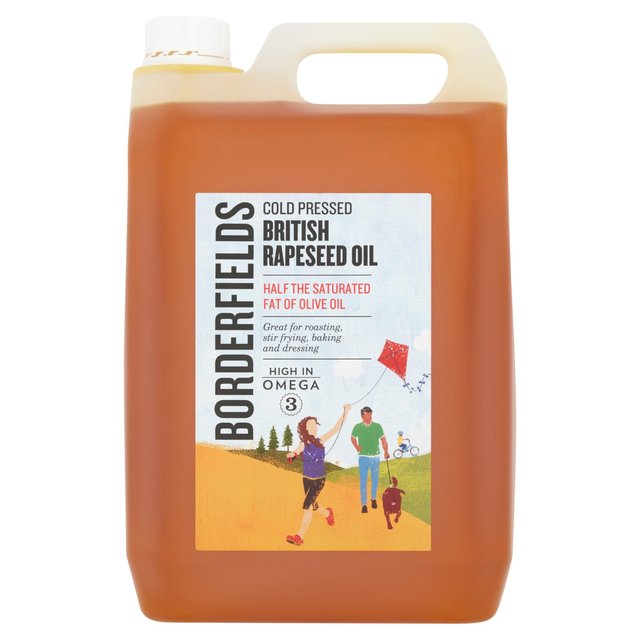 Borderfields Cold Pressed Rapeseed Oil 5L Botiga