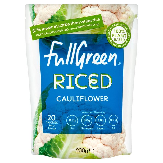 Fullgreen Riced Cauliflower 200g Botiga