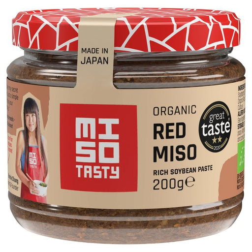 Miso Tasty Organic Red Aka Miso Cooking Paste 200g Botiga