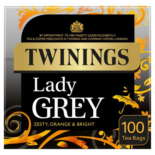 Twinings Lady Grey Tea, 100 Tea Bags 100 per pack Botiga