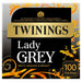 Twinings Lady Grey Tea, 100 Tea Bags 100 per pack Botiga