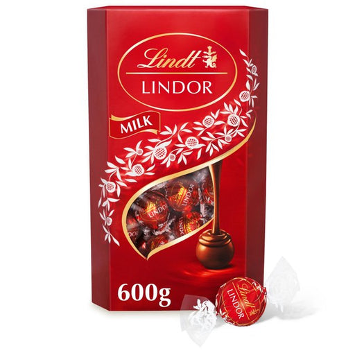 Lindt Lindor Milk Chocolate Truffles 600g Botiga