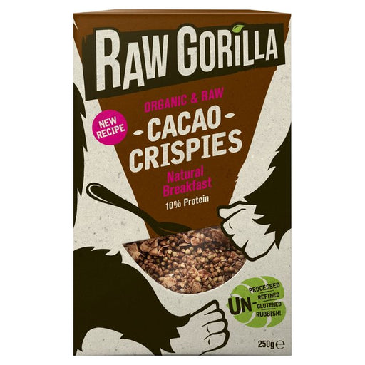 Raw Gorilla Cacao Crispies 250g Botiga