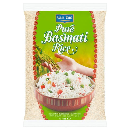East End Pure Basmati Rice 5kg Botiga