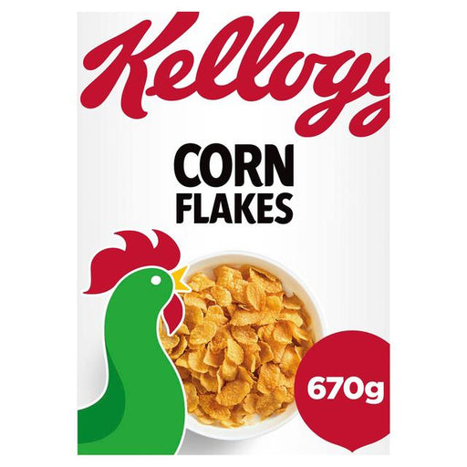 Kellogg's Corn Flakes Breakfast Cereal 670g Botiga