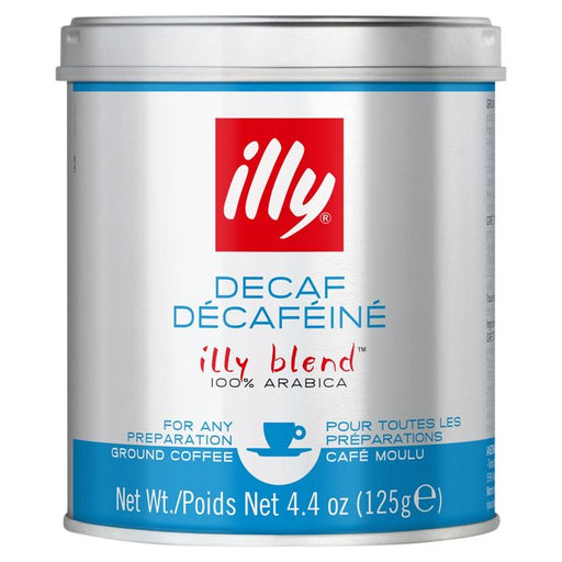 Illy Ground Decaf Coffee 125g Botiga