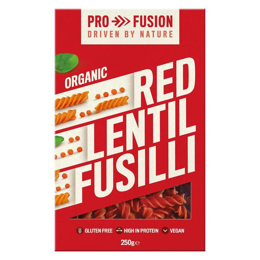 Profusion Organic Protein Red Lentil Fusilli 250g Botiga