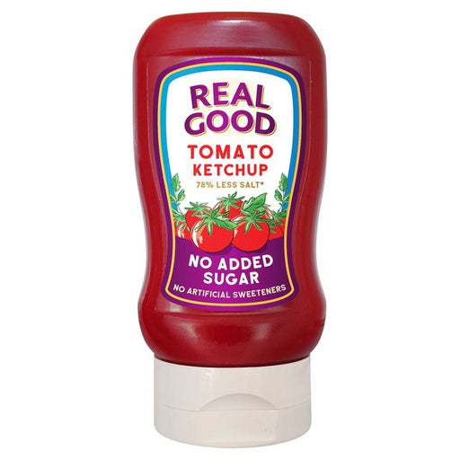 Real Good No Added Sugar Tomato Ketchup, Recyclable 310g Botiga
