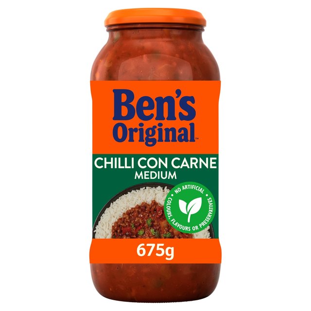 Ben's Original Medium Chilli Con Carne Sauce 675g Botiga