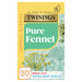 Twinings Fennel Tea 20 per pack Botiga