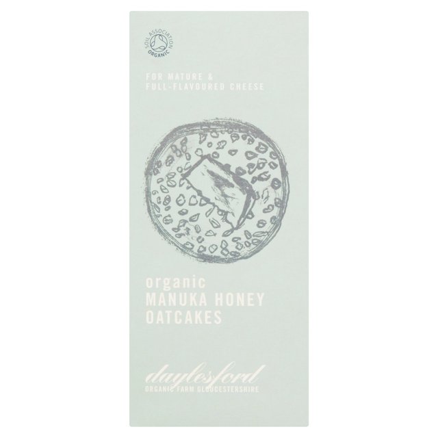 Daylesford Organic Manuka Honey & Oat Biscuits 120g Botiga