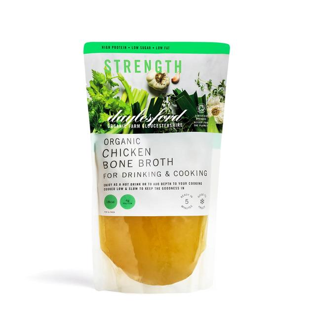 Daylesford Organic Chicken Bone Broth (for drinking & cooking) 500ml Botiga