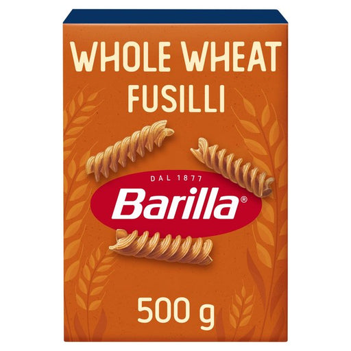 Barilla Whole Wheat Pasta Fusilli Wholegrain Pasta 500g Botiga