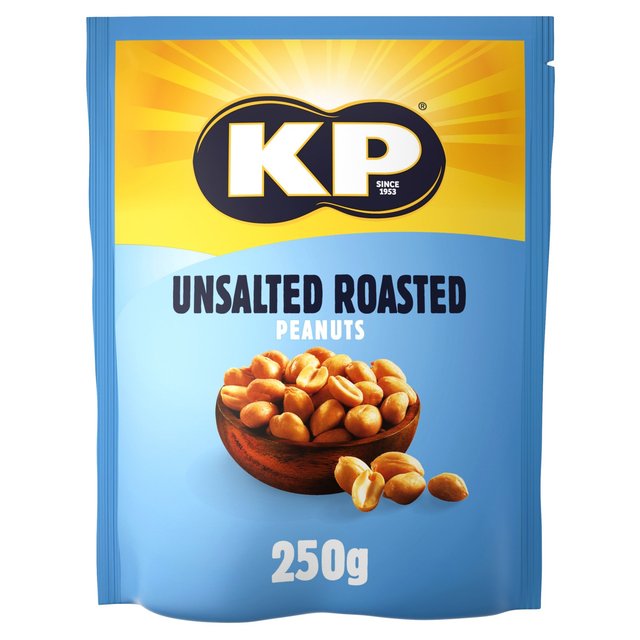 KP Unsalted Peanuts 250g Botiga