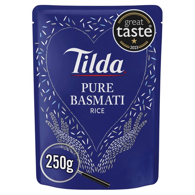 Tilda Microwave Pure Basmati Rice 250g Botiga