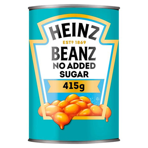 Heinz No Added Sugar Tinned Baked Beans 415g Botiga