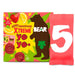 Bear Yoyos Super Sour Strawberry & Apple Multipack 5 x 20g Botiga