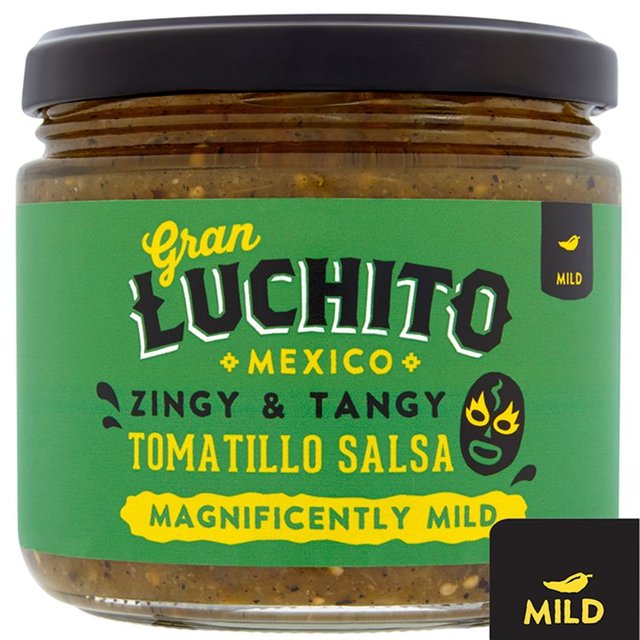 Gran Luchito Mild Green Tomatillo Salsa 300g Botiga