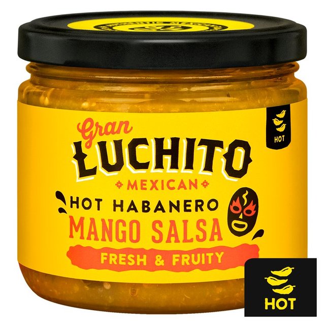 Gran Luchito Hot Habanero Mango Salsa 300g Botiga