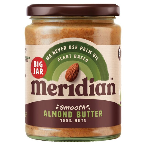 Meridian Smooth Almond Butter 100% 470g Botiga