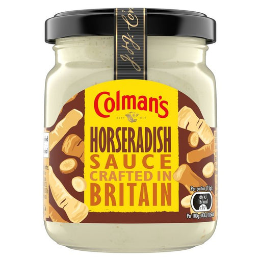 Colman's Horseradish Sauce 136g Botiga