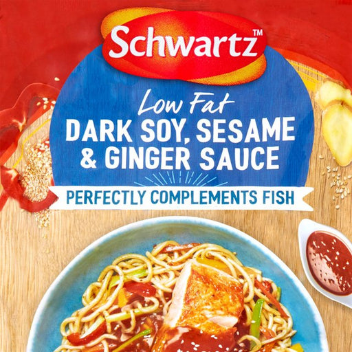 Schwartz Dark Soy, Sesame & Ginger Sauce for Fish 300g Botiga