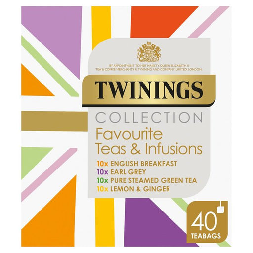 Twinings Favourite & Infusions Tea Bags Selection Gift Pack 40 per pack Botiga