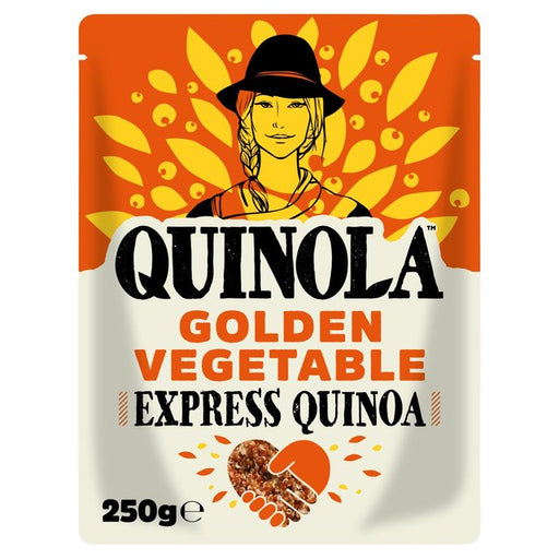 Quinola Organic Golden Vegetable Ready to Eat Quinoa 250g Botiga