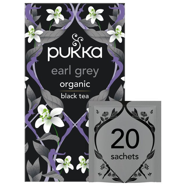 Pukka Tea Herbs Gorgeous Earl Grey Tea Bags 20 per pack Botiga
