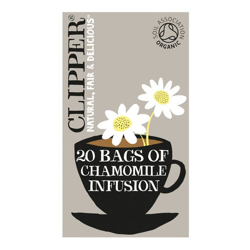 Clipper Organic Chamomile Tea Bags Infusion 20 per pack Botiga