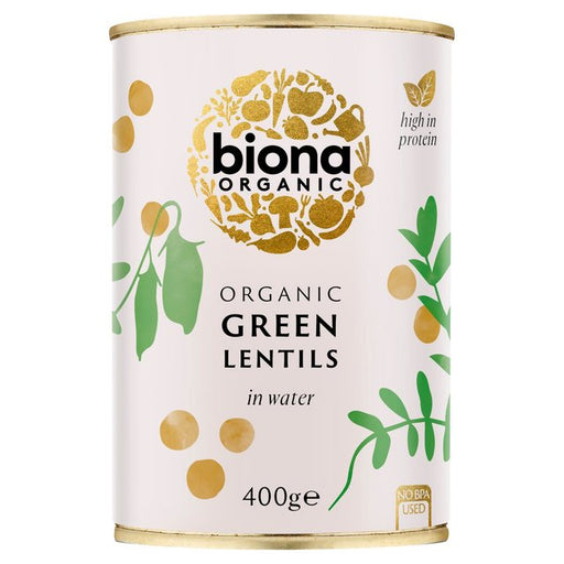 Biona Organic Green Lentils 400g Botiga