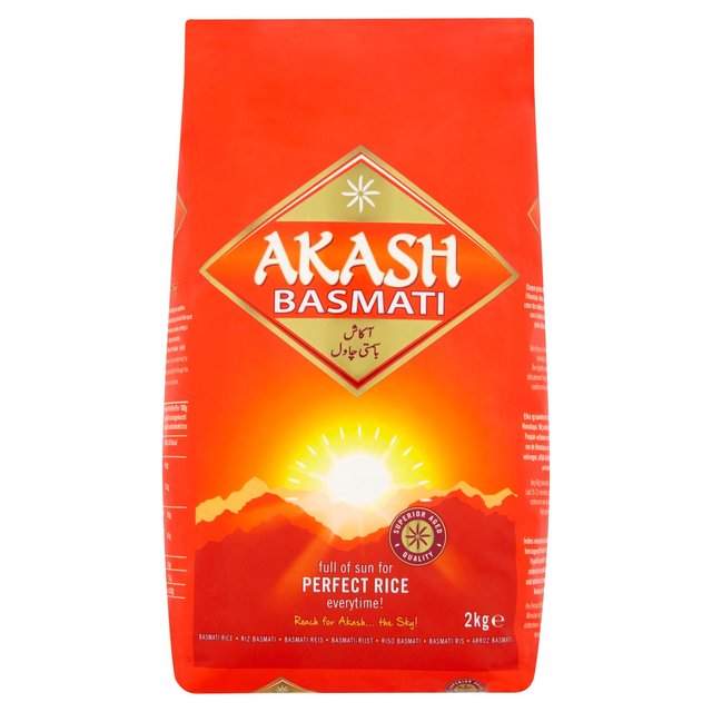 Akash Basmati Rice 2kg Botiga