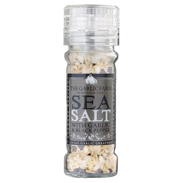 The Garlic Farm Sea Salt, Black Pepper & Garlic 60g Botiga