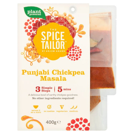 The Spice Tailor Punjabi Chickpea Masala Indian Curry Meal Kit 400g Botiga