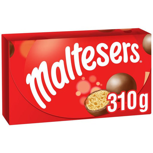 Maltesers Milk Chocolate & Honeycomb Gift Box of Chocolates Fairtrade 310g Botiga