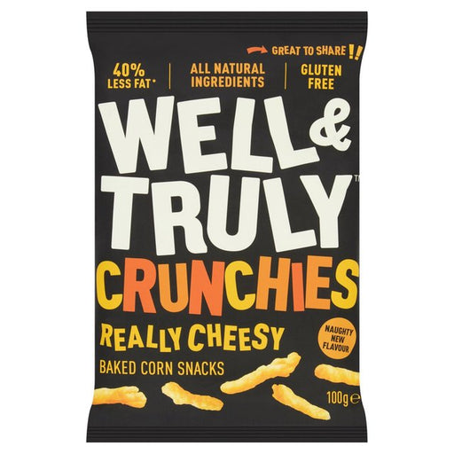 Well & Truly Crunchy Cheese Sticks 100g Botiga