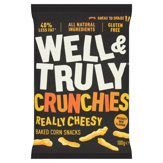 Well & Truly Crunchy Cheese Sticks 100g Botiga