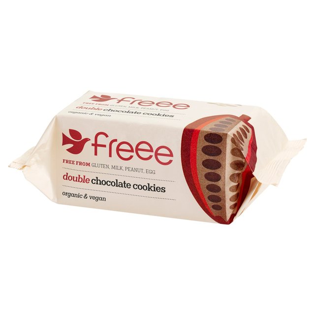 Freee Organic Gluten Free Double Chocolate Cookies 180g Botiga