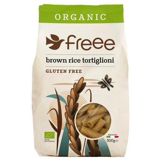 Freee Gluten Free Organic Brown Rice Tortiglioni Pasta 500g Botiga