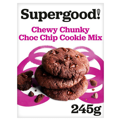 Supergood! Bakery Gluten Free & Vegan Chewy Chocolate Chip Cookie Mix 245g Botiga