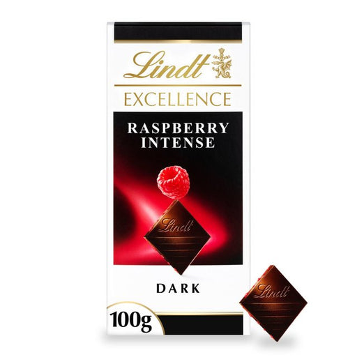 Lindt Excellence Raspberry Bar 100g Botiga